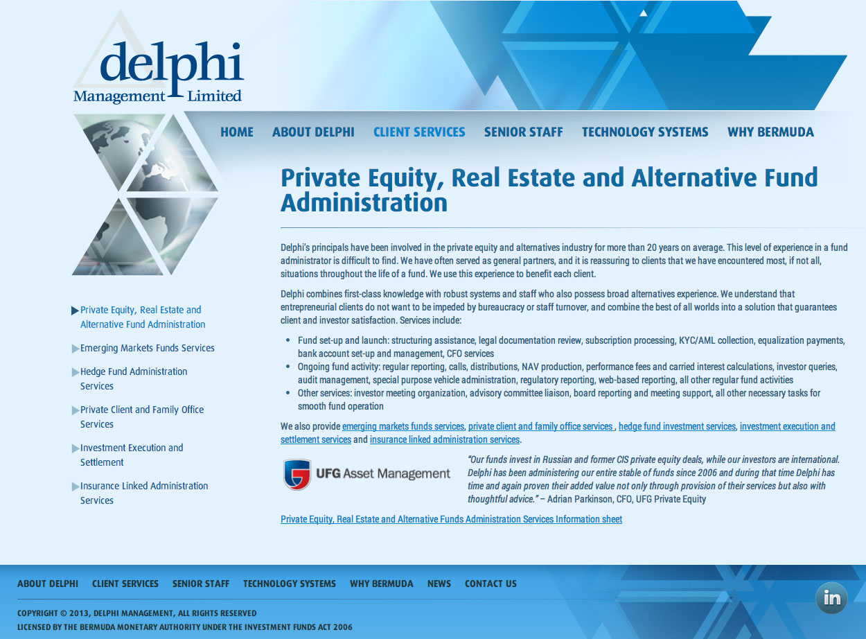 Delphi Client Services