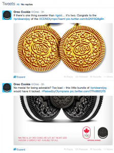 Oreo Twitter Feed